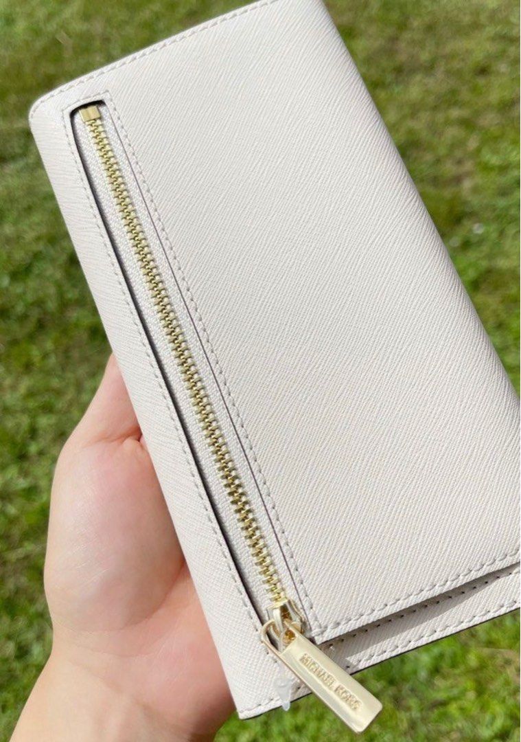 Michael kors jet outlet set travel trifold wallet