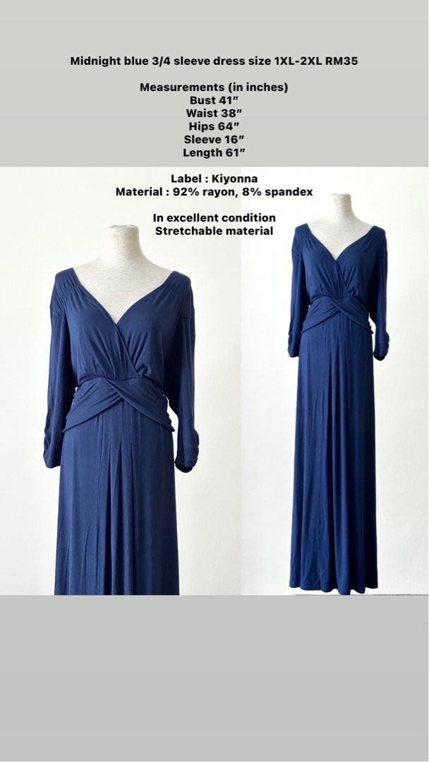 Size 4 dress sales in inches