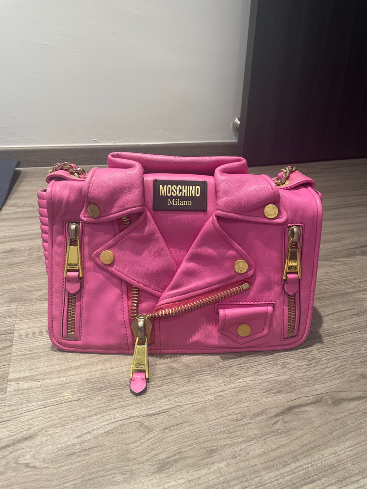Moschino biker bag replica hotsell