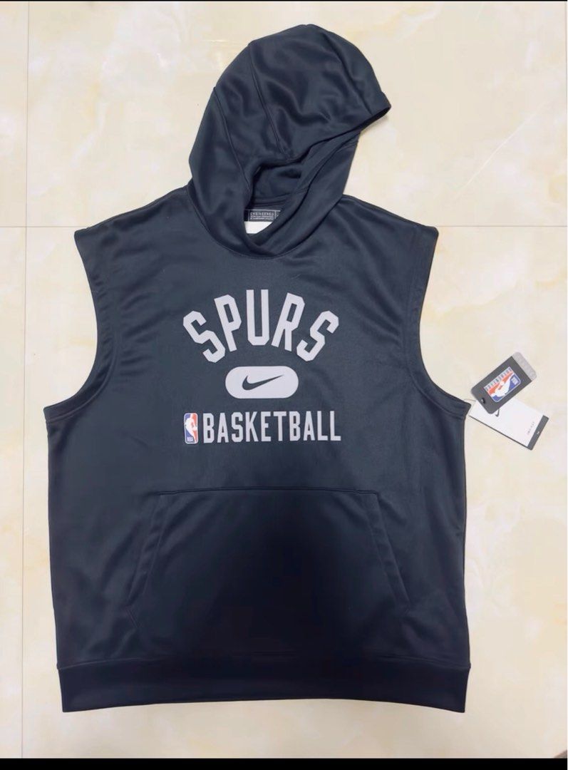 Nba sleeveless hoodie 2024 nike