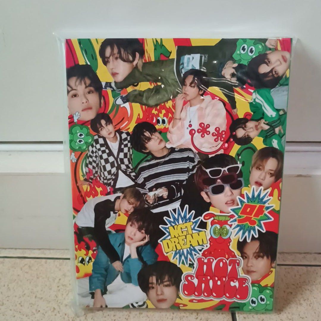 NCT Dream 1st Album Hot Sauce Chilling and Boring Version on Carousell