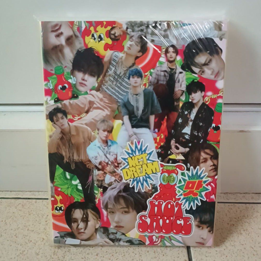 NCT Dream 1st Album Hot Sauce Chilling and Boring Version on Carousell