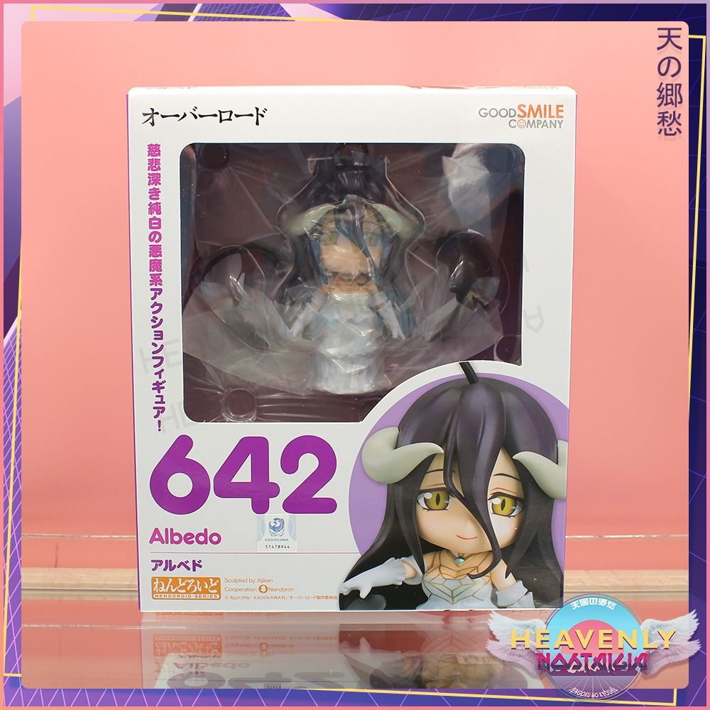 Nendoroid 642 - OVERLORD - Albedo [EXCLUSIVE] [3rd Release] (Category: Figurines & Statues) located in San Juan City. Submitted by dreameclipse1990 (Listing ID 1241025366, Image 3). Description: ✅ AUTHENTIC fresh from Japan. ✨ONHAND AND READY TO SHIP✨ 📋 PRODUCTS DETAILS 🌠 Condition: MISB (Mint in Sealed Box) with Exclusive Hug Pillow & Hugging Arm Parts 🌠 Material: ABS, PVC 🌠 Series: OVERLORD 🌠 Manufacturer: Good Smile Company 📋 NOTES 🌠 Yo