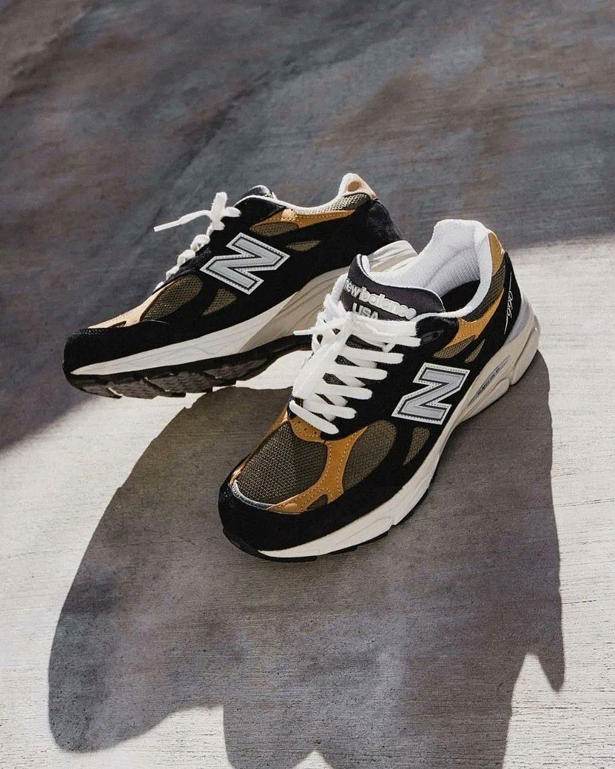 Black and tan deals new balance