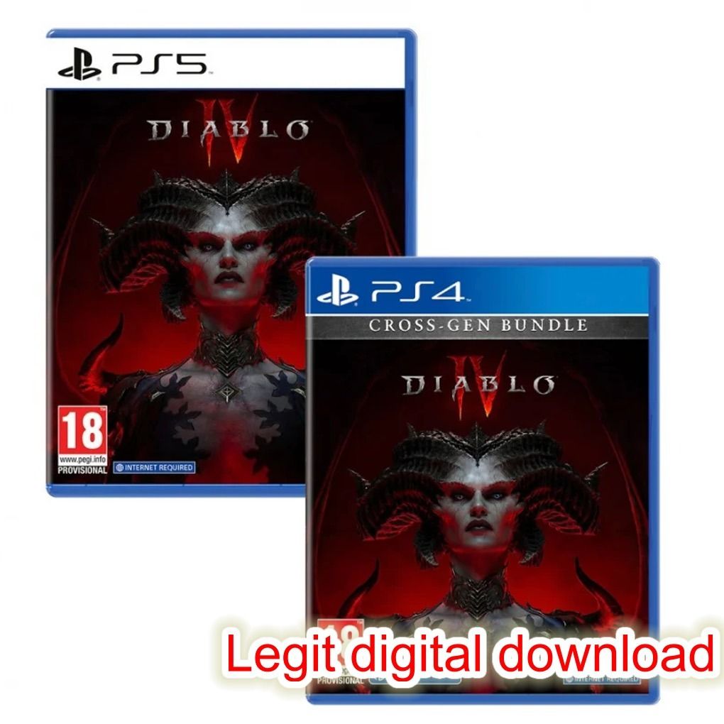 🔥NEW RELEASE🔥) Diablo 4 Full Game (PS4 & PS5), Video Gaming, Video Games,  PlayStation on Carousell