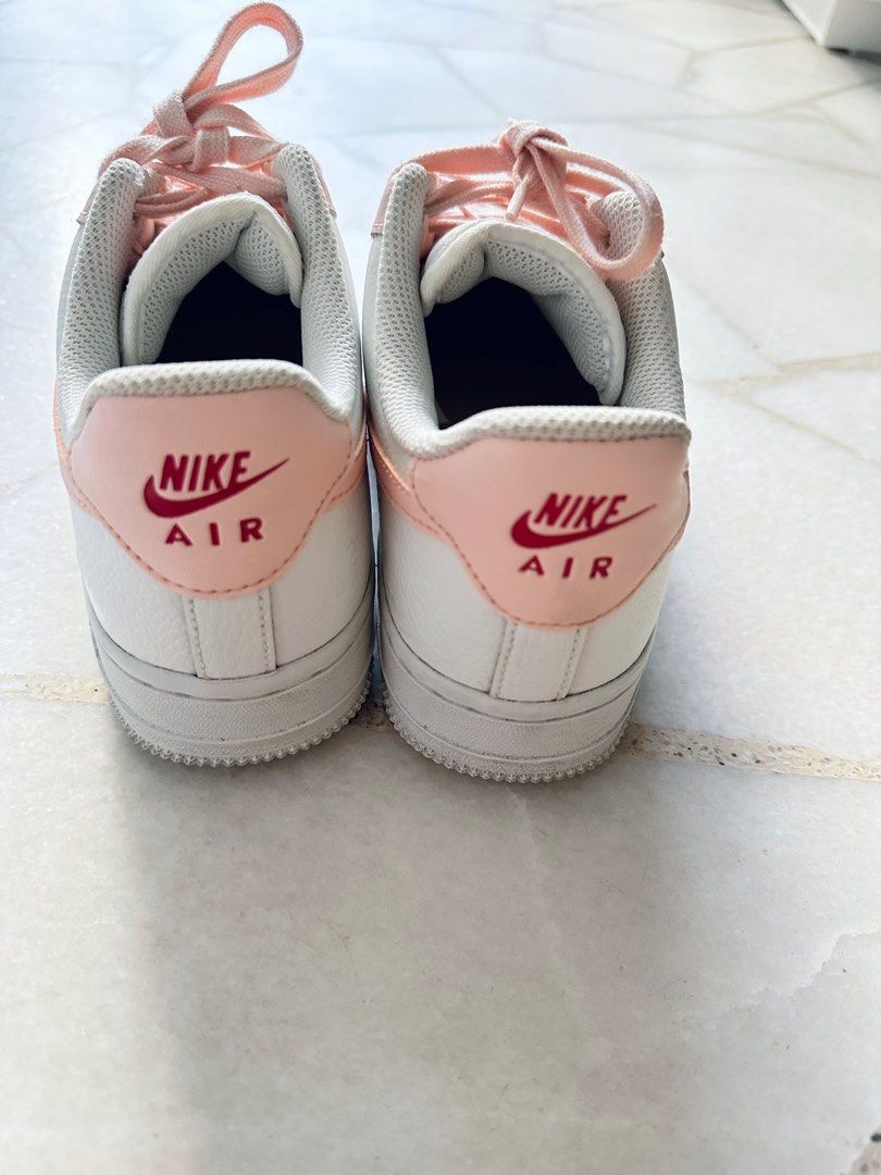 Nike air force 1 7 pastel pink on sale