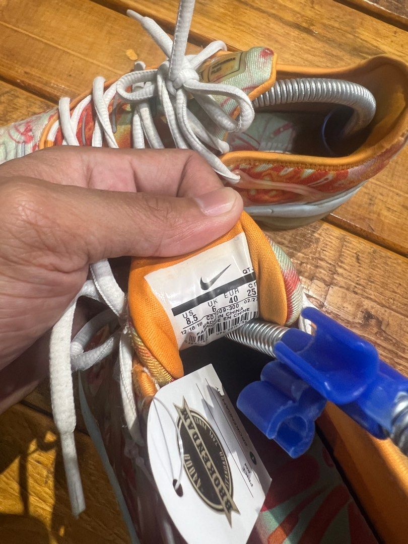 Air vapormax plus sale dip dye mint orange