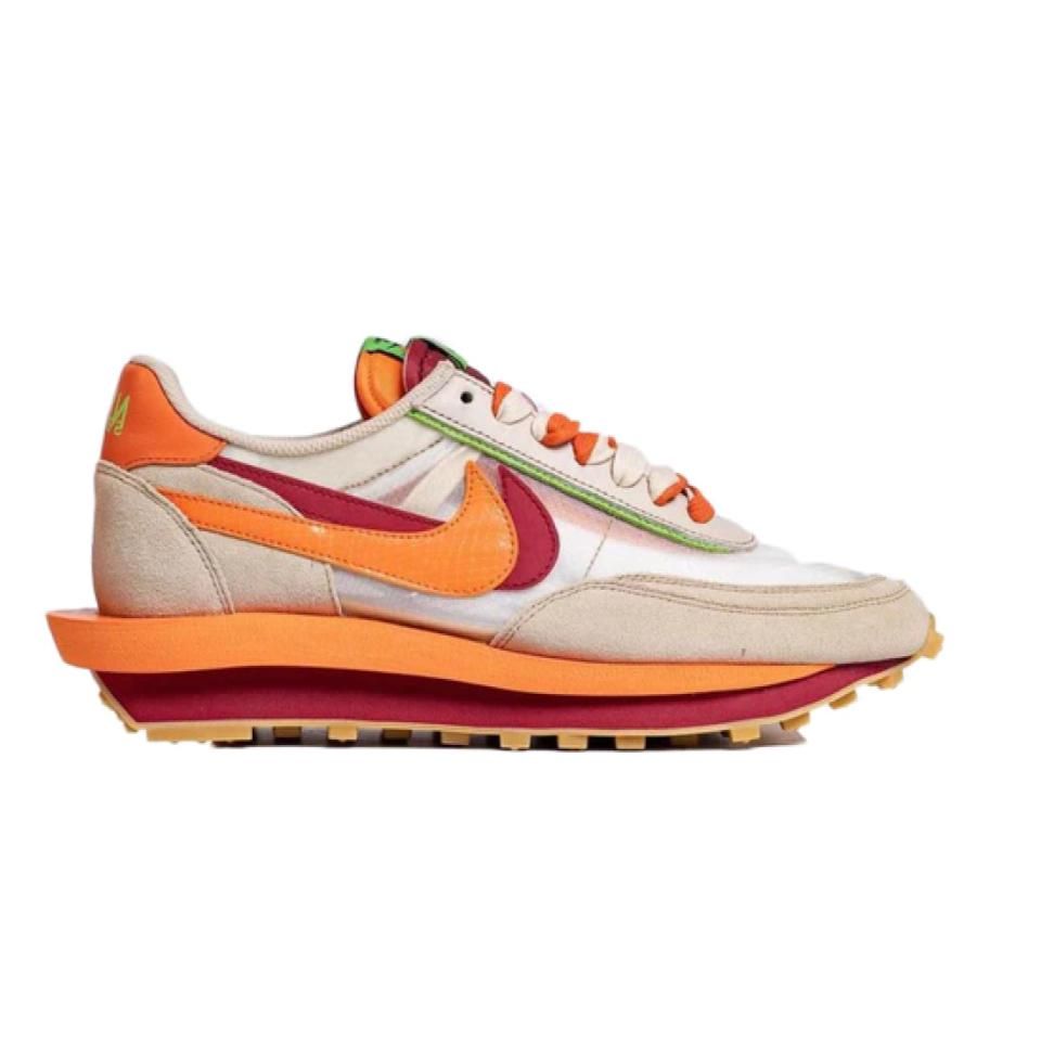 Nike CLOT x sacai x LDV Waffle Net Orange Blaze Luxury