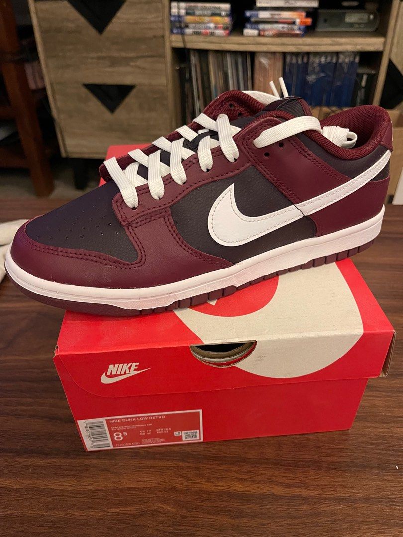 nike dunk low beetroot (Category: Sneakers) located in Quezon City. Submitted by d.drifter (Listing ID 1241041560, Image 1). Description: sz 8.5 brandnew and complete shipping from qc.