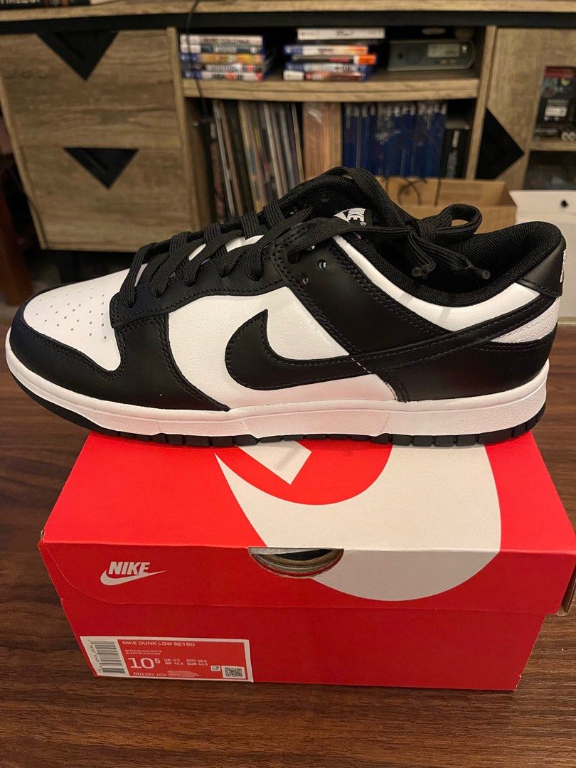 nike dunk low panda (Category: Sneakers) located in Quezon City. Submitted by d.drifter (Listing ID 1241041111, Image 1). Description: sz 10.5 brandnew and complete shipping from qc.