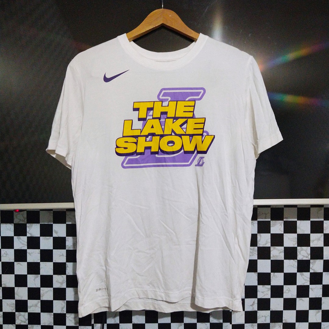 Men's Los Angeles Lakers Nike Purple The Lake Show Mantra