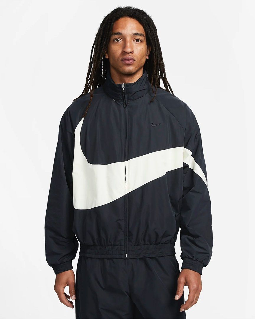 Nike Swoosh Windbreaker Woven Men s Fashion Tops Sets Hoodies