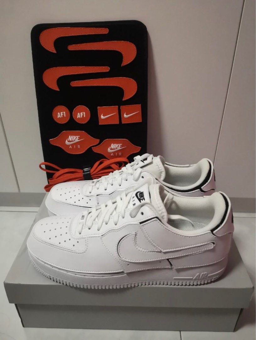 white velcro nikes