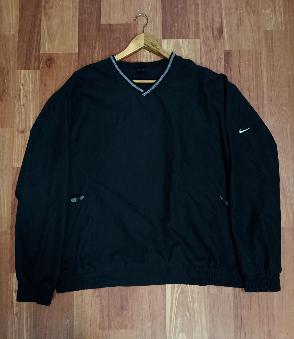 Nike Golf Windbreaker, Men's Size L polyester blue type Vintage Second Hand