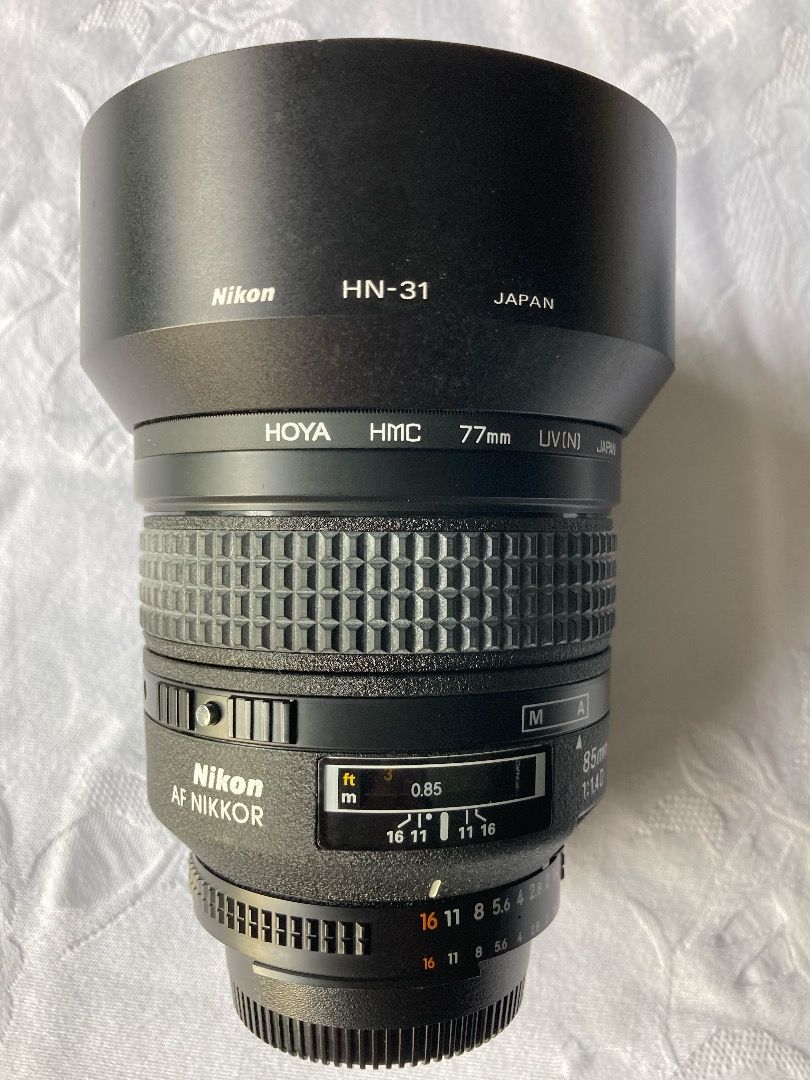 NIKON AF 85mm 1:1.4 D - レンズ(単焦点)