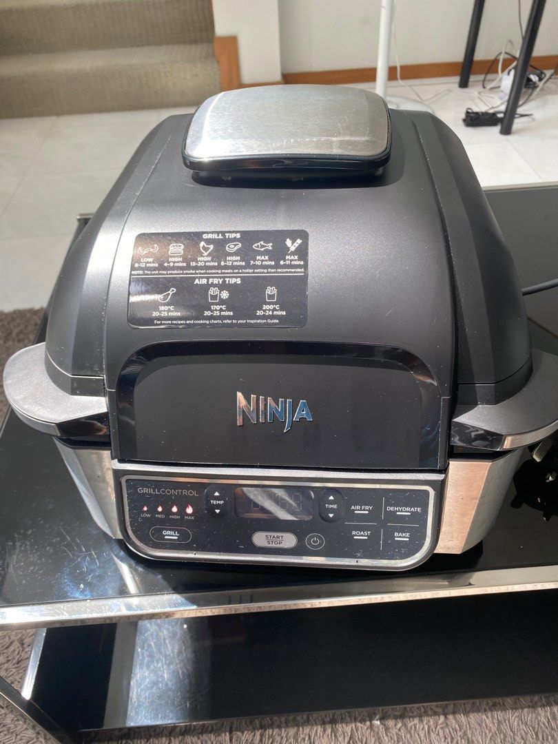 Ninja Foodi Indoor Grill, Bbq, Air Fryer, TV & Home Appliances, Kitchen