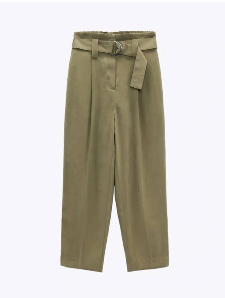 NWT Zara Olive Green Pants Size Small