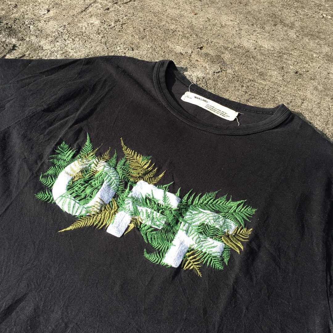 Off white shop fern tee