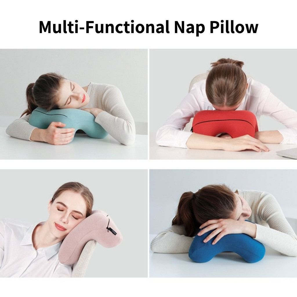 Office Desk Nap Pillow Travel Pillow Ergonomically Cotton Foam