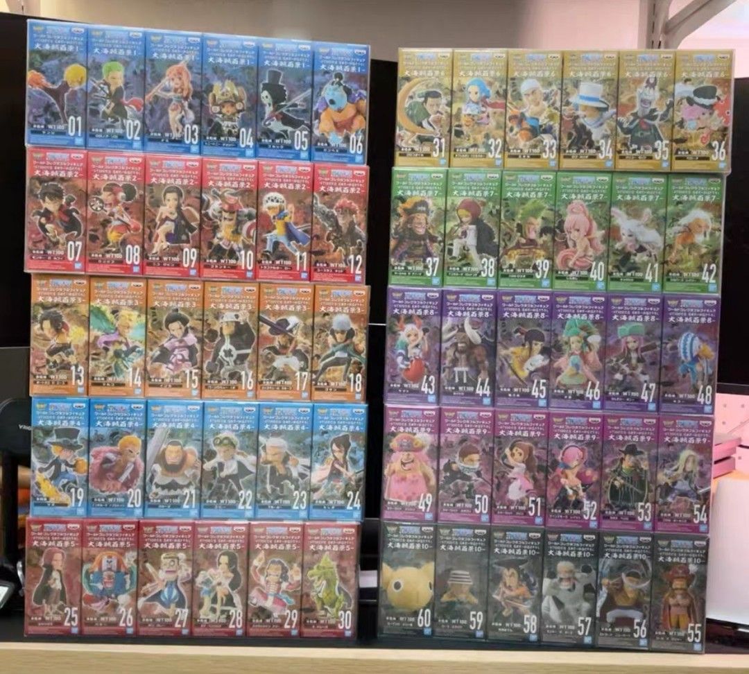 ONE PIECE WCF 100 Views of the Great Pirates WT100 vol.1 - vol.10