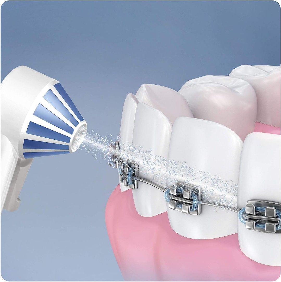 OralB Aquacare 4 Water Flosser Cordless Irrigator, Featuring Oxyjet