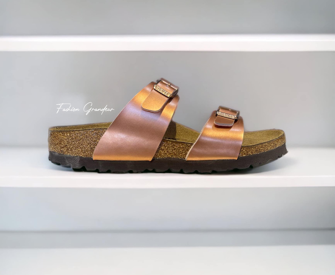 Birkenstock sydney rose gold on sale