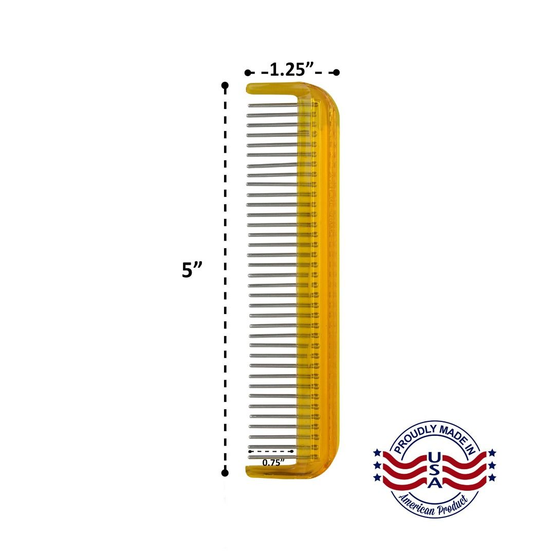 Original Fabulous 5" Hair Doctor Comb Royal Purple, Beauty & Personal