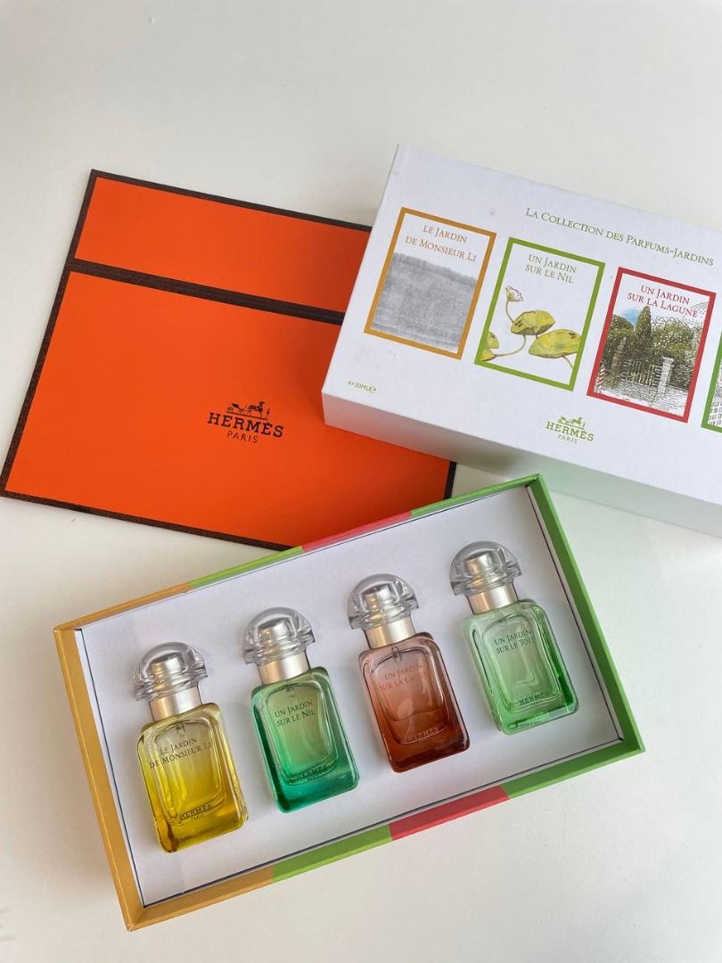 Hermes la collection des parfums jardins outlet