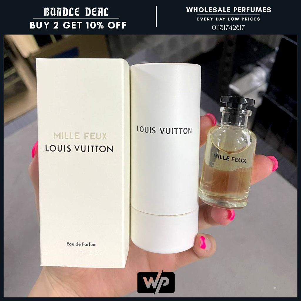 NEW Louis Vuitton MILLE FEUX Perfume Parfum 10 mL Sample Travel Size 0.34  Fl Oz