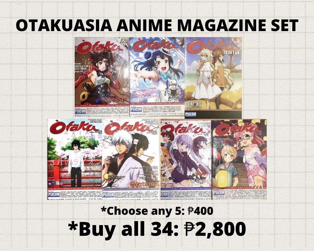 Anime Vintage New Type Magazine Manga Comic Poster Book Post Card  Gatekeepers FLCL EX Driver, Hobbies & Toys, Books & Magazines, Comics &  Manga on Carousell