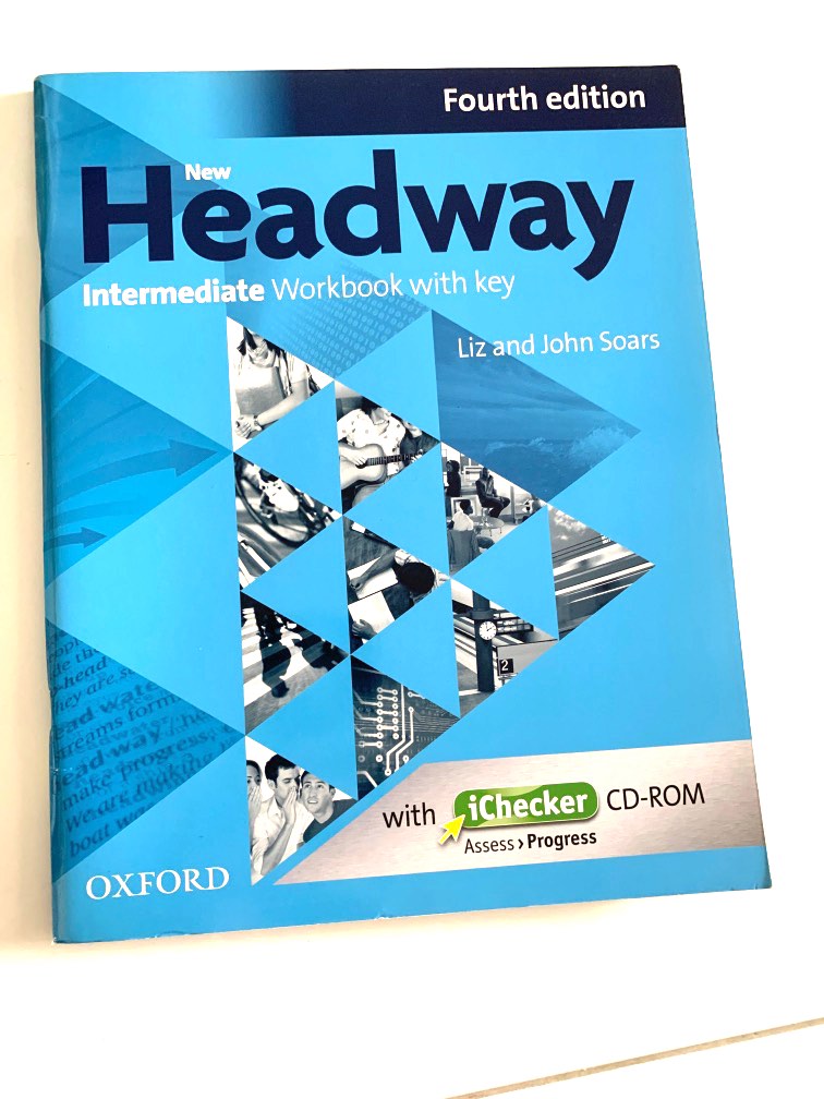 Key,　on　Books　Oxford-　Magazines,　Toys,　Books　with　Assessment　New　Intermediate　Headway　Workbook　Hobbies　Carousell