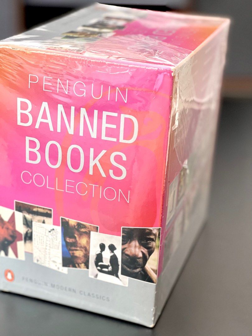 Penguin Banned Books Collection. 12 Modern Classics. Paperback. Box Set