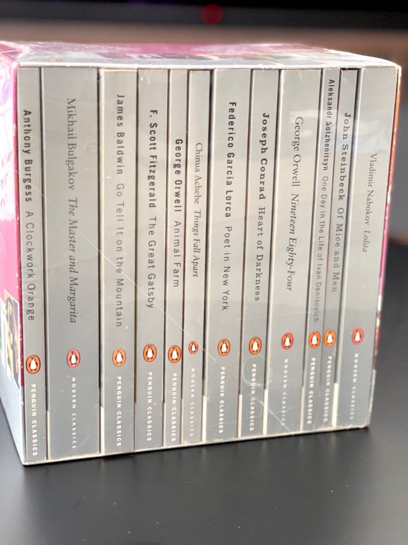 Penguin Banned Books Collection. 12 Modern Classics. Paperback. Box Set