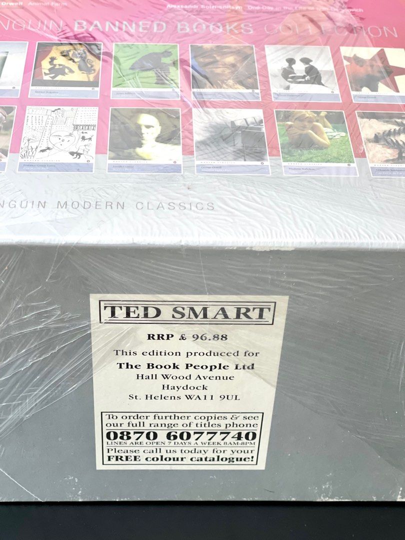 Penguin Banned Books Collection. 12 Modern Classics. Paperback. Box Set