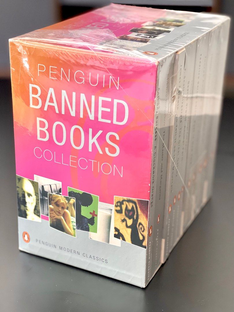 Penguin Banned Books Collection. 12 Modern Classics. Paperback. Box Set
