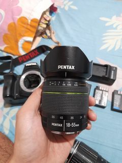 Pentax Kaf K mount lens 18-55mm