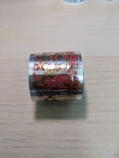PET紙膠帶 整卷 二手 自己印 紅金金喜洋洋