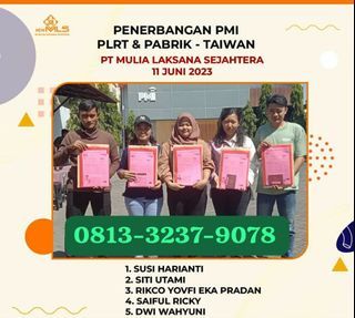 PJTKI Resmi Banyakan Kediri Hongkong, Taiwan 0813-3237-9078