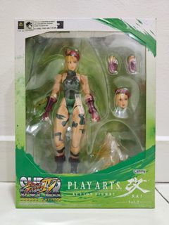 Super Street Fighter IV Arcade Edition Play Arts Kai Non Scale Pre-Painted  PVC Figure: Cammy