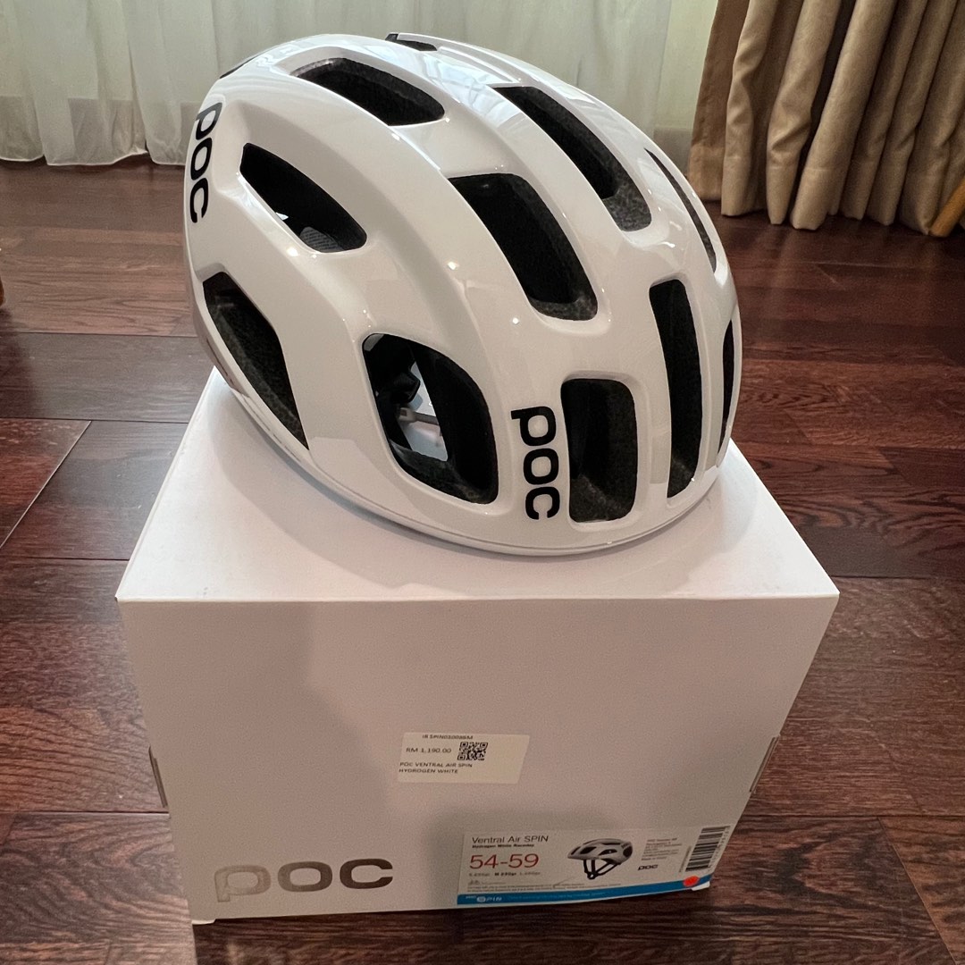 Poc ventral air spin hydrogen hotsell white raceday