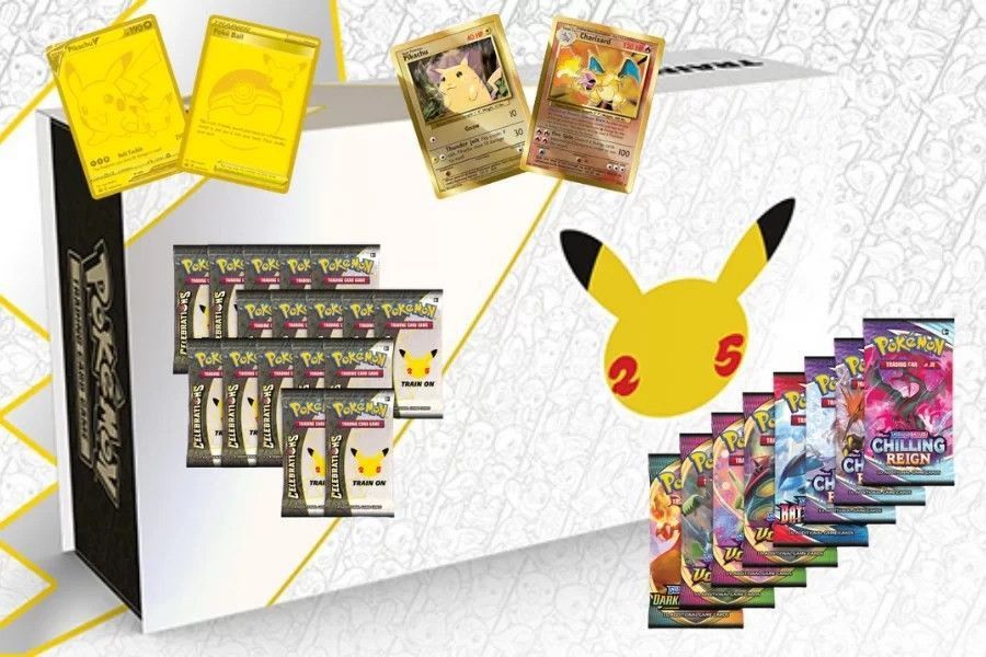 Pokemon 25th Anniversary Celebrations UPC Ultra Premium Collection ...
