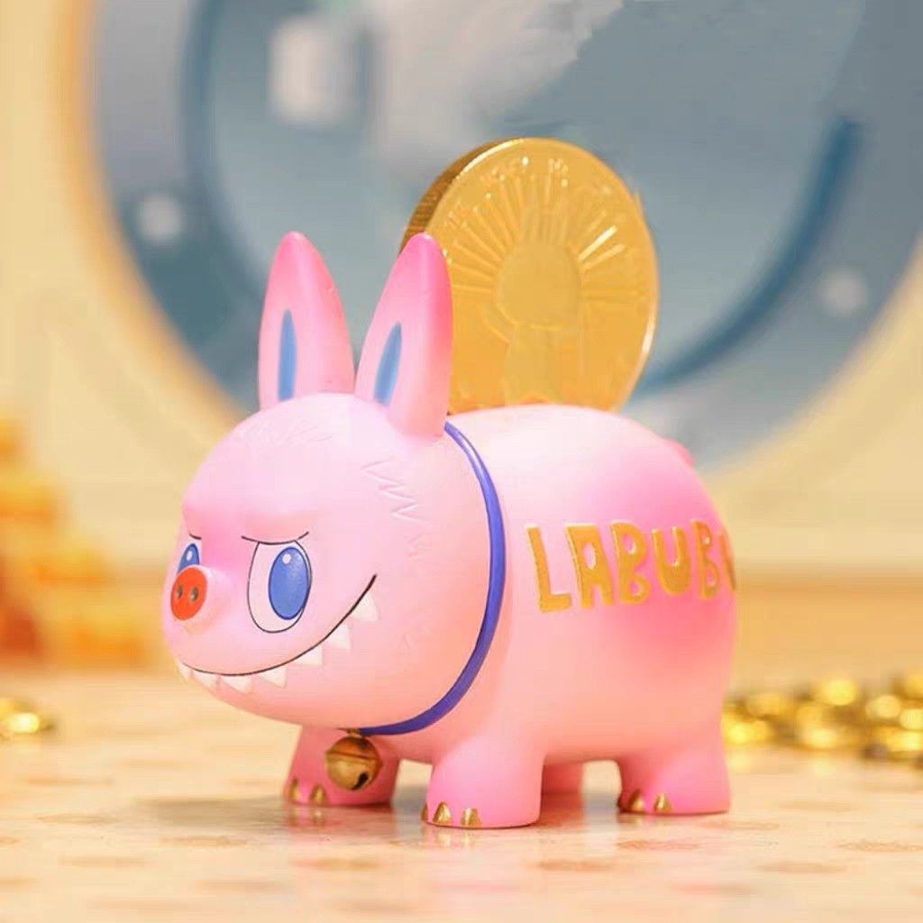 POPMART PIGGY BANK LABUBUラブブ POPMART EXCLUSIVE!] POPMART LABUBU THE MONSTERS PIGGY BANK