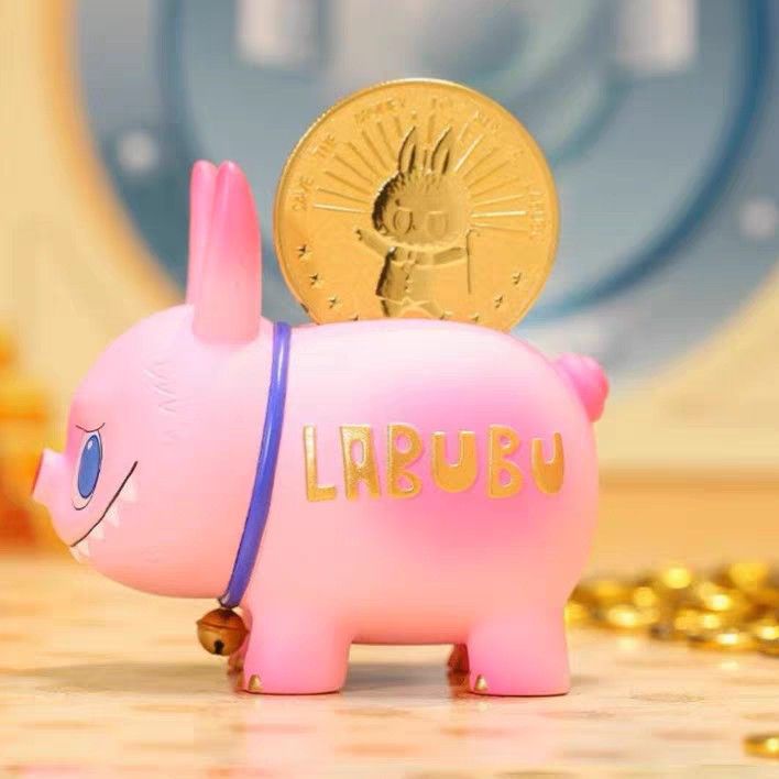 POPMART EXCLUSIVE!] POPMART LABUBU THE MONSTERS PIGGY BANK