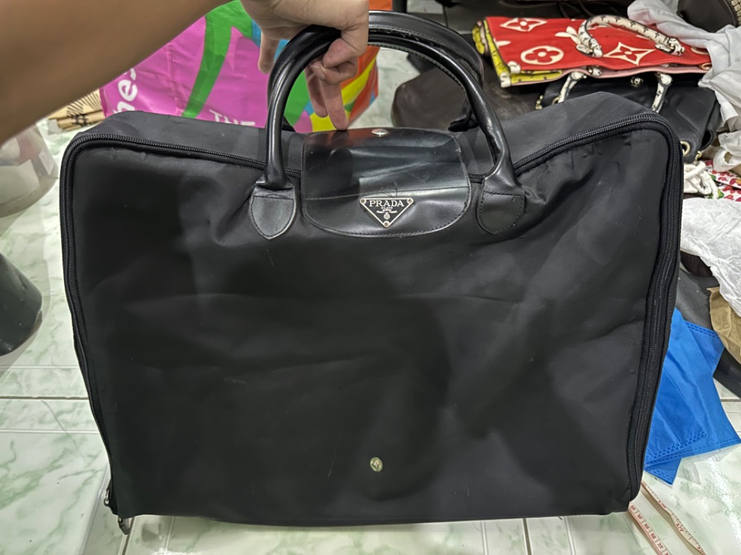 Prada suitcase luggage bag Luxury Bags Wallets on Carousell