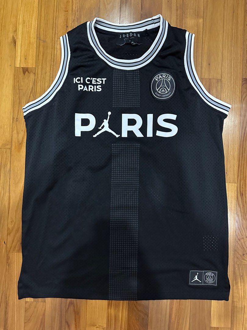 Psg x jordan basketball top jersey