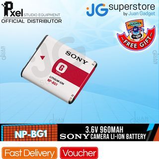 Pxel Sony NP-BG1 InfoLithium Rechargeable 3.6V 960mAh Battery Pack for Select Sony Cyber-shot Digital Cameras |  Sony NP-BG1 Replacement | JG Superstore