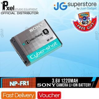 Pxel Sony NP-FR1 Lithium Rechargeable 3.6V 1220mAh Battery Pack for Select Sony Cyber-shot Cameras |  NP-FR1 Replacement | JG Superstore
