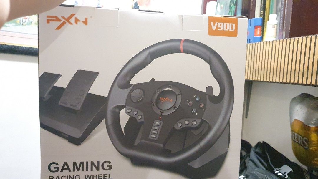 Pxn V900 Gaming Steering Wheel, Video Gaming, Gaming Accessories