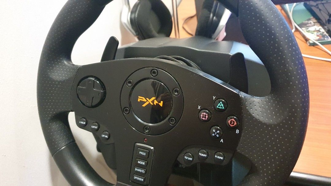 Pxn V900 Gaming Steering Wheel, Video Gaming, Gaming Accessories