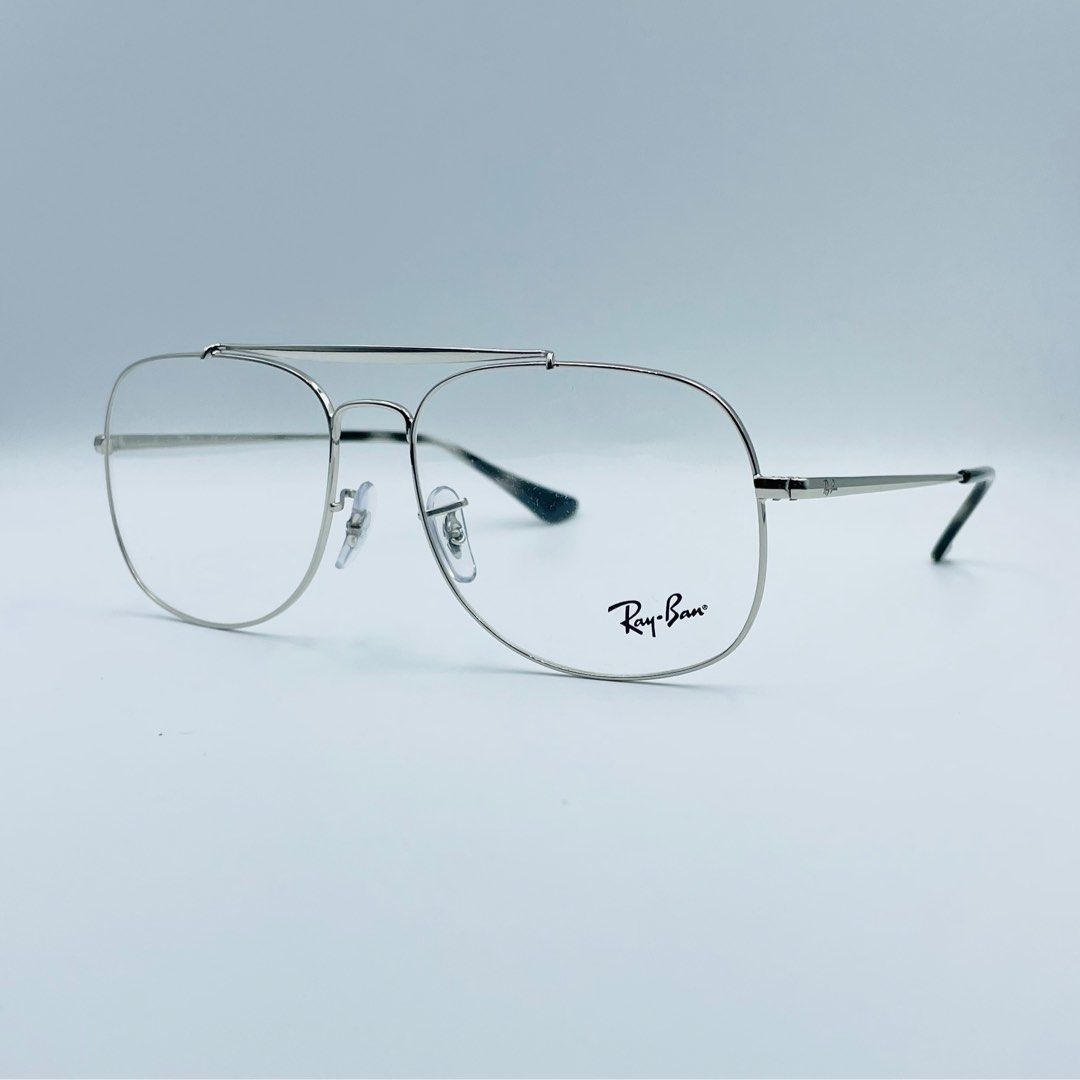 Rayban RX6389 2501 Icons The General Silver 57 Men s Fashion